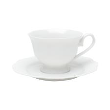 Jogo de jantar em porcelana Wolff Maldivas 42 pe�as branco 18177