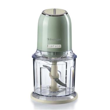 Processador de alimentos Ariete 438 Vintage verde 2 velocidades 400w 600ml 220 volts
