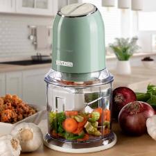 Processador de alimentos Ariete 438 Vintage verde 2 velocidades 400w 600ml 220 volts