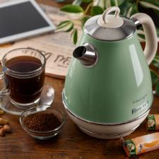 Chaleira el�trica Ariete 2869 Vintage verde 1,7 litro 1850w 220 volts