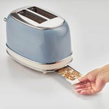 Torradeira Ariete 155 Vintage azul desligamento autom�tico 750w 220 volts