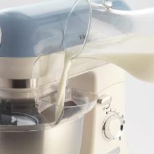 Batedeira planet�ria Ariete 1588 Vintage azul 7 velocidades tigela inox 6000w 220 volts