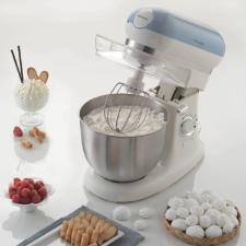 Batedeira planet�ria Ariete 1588 Vintage azul 7 velocidades tigela inox 6000w 220 volts