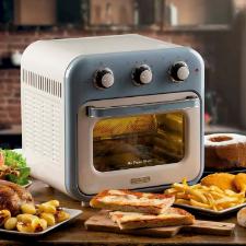 Fritadeira Air Fryer Ariete 4632 Vintage azul porta transparente 1400w 16 litros 220 volts
