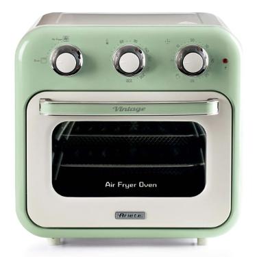 Fritadeira Air Fryer Ariete 4632 Vintage verde porta transparente 1400w 16 litros 220 volts