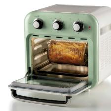Fritadeira Air Fryer Ariete 4632 Vintage verde porta transparente 1400w 16 litros 220 volts