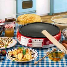 M�quina para crepes Ariete 202 Retr� Party Time vermelha 1000w 220 volts