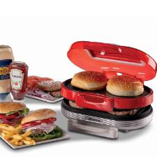Grill Sanduicheira Burger Ariete 205 Retr� Party Time vermelha 1200w 220 volts