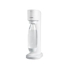 M�quina para gaseificar �gua em pl�stico Sodastream Gaia branca com cilindro e garrafa de 1 litro