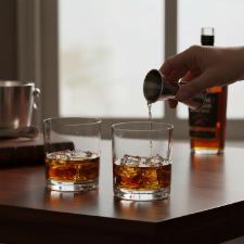 Jogo de Copos em Cristal para Whisky Bohemia Barline 410ml: Eleg�ncia e Transpar�ncia em 6 Pe�as