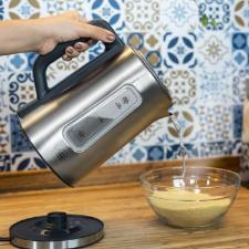 Chaleira el�trica Black+Decker KEPG Gourmand Gris 1,7L em inox