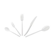 Faqueiro em a�o inox Kenya 30 Pe�as prata