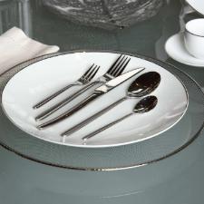 Faqueiro em a�o inox Kenya 30 Pe�as prata