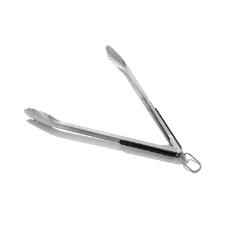 Jogo de pin�a e esp�tula para churrasco em Inox OXO 2 pe�as prata