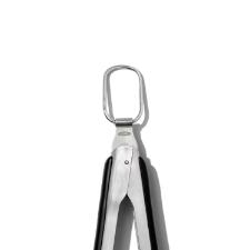 Jogo de pin�a e esp�tula para churrasco em Inox OXO 2 pe�as prata