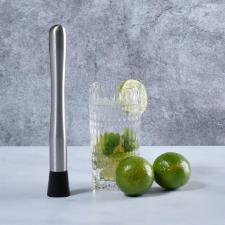 Socador drink ou caipirinha em a�o inox Kenya Bar Collection 21cm