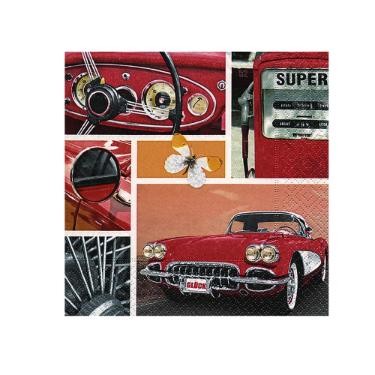 Guardanapos Paper Design Road Runner em papel Xmas 20 folhas 33x33cm