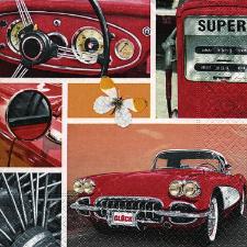 Guardanapos Paper Design Road Runner em papel Xmas 20 folhas 33x33cm