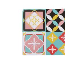 Lugar americano Hudson Happy Tiles em PP 43x28cm