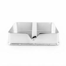Porta-guardanapo em prata Silverlux Croise 17x4,5cm