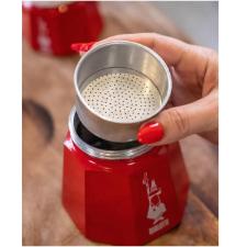 Cafeteira moka em alum�nio 6 x�caras Bialetti Dolce & Gabbana 270ml vermelha