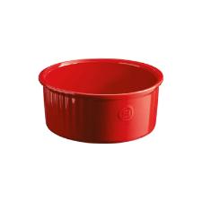 Travessa para souffle em cer�mica Emile Henry 23cm vermelha