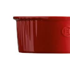 Travessa para souffle em cer�mica Emile Henry 23cm vermelha
