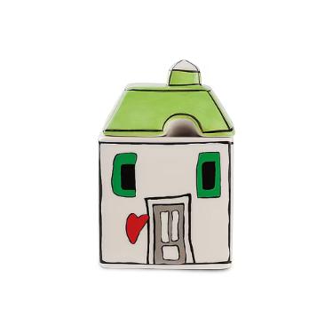 A�ucareiro em cer�mica Egan Le Cassete 250ml verde