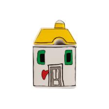 A��careiro em cer�mica Egan Le Cassete 250ml amarelo