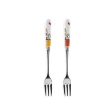 Jogo de Garfos para Sobremesa Egan Cocoric� 6 Pe�as