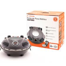 Forno el�trico para pizza em at� 4 minutos Davvero Labravia 220v grafite
