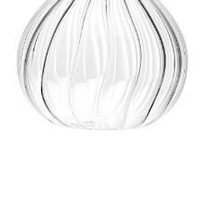 Pote em vidro com tampa bambu Wolff Classic 1,5 litro incolor