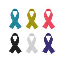 Jogo de marcadores de ta�as Fackelmann La�o em silicone 6 pe�as colorido