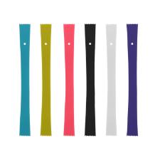 Jogo de marcadores de ta�as Fackelmann La�o em silicone 6 pe�as colorido