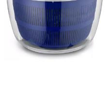Secadora de salada com manivela Fackelmann Elemental em pl�stico 5 litros azul