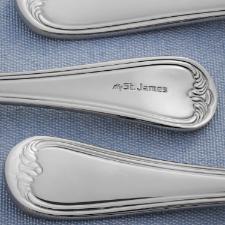 Jogo de Utens�lios para Servir em Inox St. James Casual Versailles 4 Pe�as: Realeza e Praticidade
