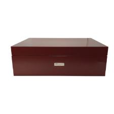 Faqueiro em a�o inox Fracalanza Catena 101 pe�as serve 12 pessoas