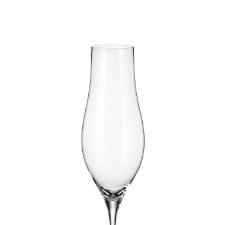 Jogo de ta�as champanhe cristal ecol�gico Bohemia Limosa 300ml 6 pe�as incolor