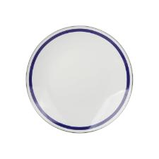Jogo de Jantar em porcelana Silver Rim L'Hermitage Tr�s Classique 42 pe�as azul