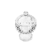 Bomboniere Wolff Louise em cristal com p� 11x18cm incolor