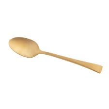 Jogo de colheres de mesa em a�o Inox Wolff Berna 6 pe�as dourado fosco