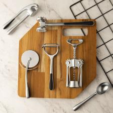 Colher para sorvete em liga de zinco com cabo antiderrapante Wolff Chef Pro 17cm