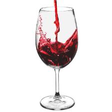 Ta�a em cristal para vinho e �gua Bohemia Anna 580ml avulsa