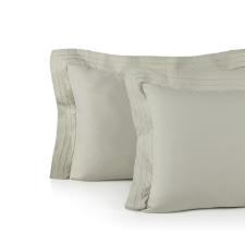 Jogo de fronhas em algod�o Trussardi Orsini 200 fios 50x70cm 2 pe�as grigio