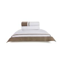 Jogo de cama em algod�o Trussardi Pazzi cetim 200 fios solteiro 180x260cm marrone