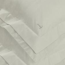 Jogo de cama em algod�o Trussardi Novoli cetim 200 fios queen 240x260cm grigio