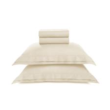 Jogo de cama em algod�o Trussardi Novoli cetim 200 fios king 280x260cm crema