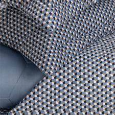 Colcha com porta-travesseiro Trussardi Locatelli cetim 200 fios King 290x250cm