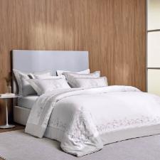 Jogo de Cama casal 300 Fios 100% algod�o Trussardi Salviati cor branca