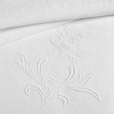 Colcha Portuguesa com Porta-Travesseiro King 100% Algod�o Trussardi Pitti 310x280cm Branco